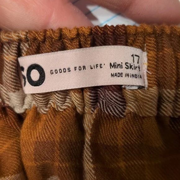 so full girls size 17 plaid mini - Picture 11 of 13